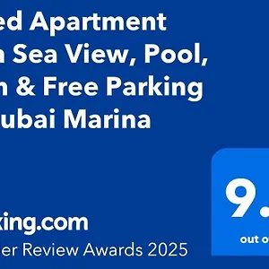 1 Bed With Sea View, Pool, Gym & Free Parking In Marina Dubai